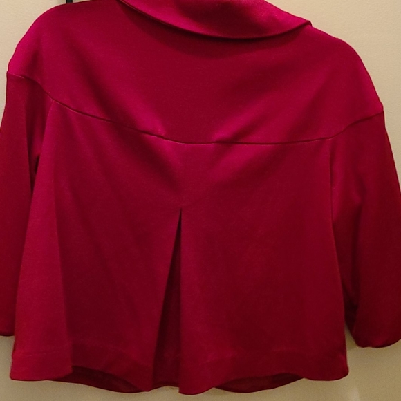 Notations Cropped Petite Jacket - Picture 5 of 5